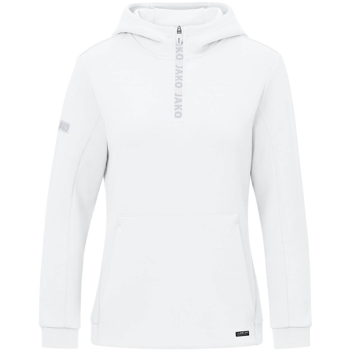 Jako Zip Hoodie Pro Casual Damen weiß