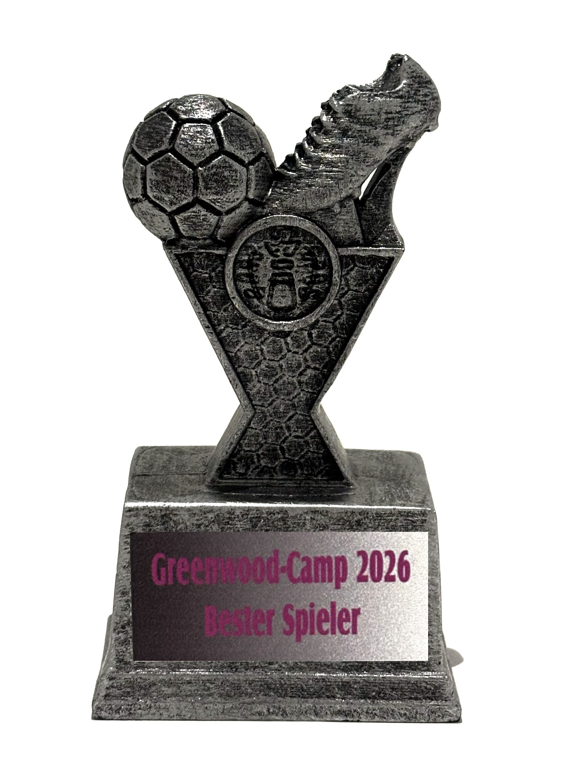 Minipokal Baschuhpo silber