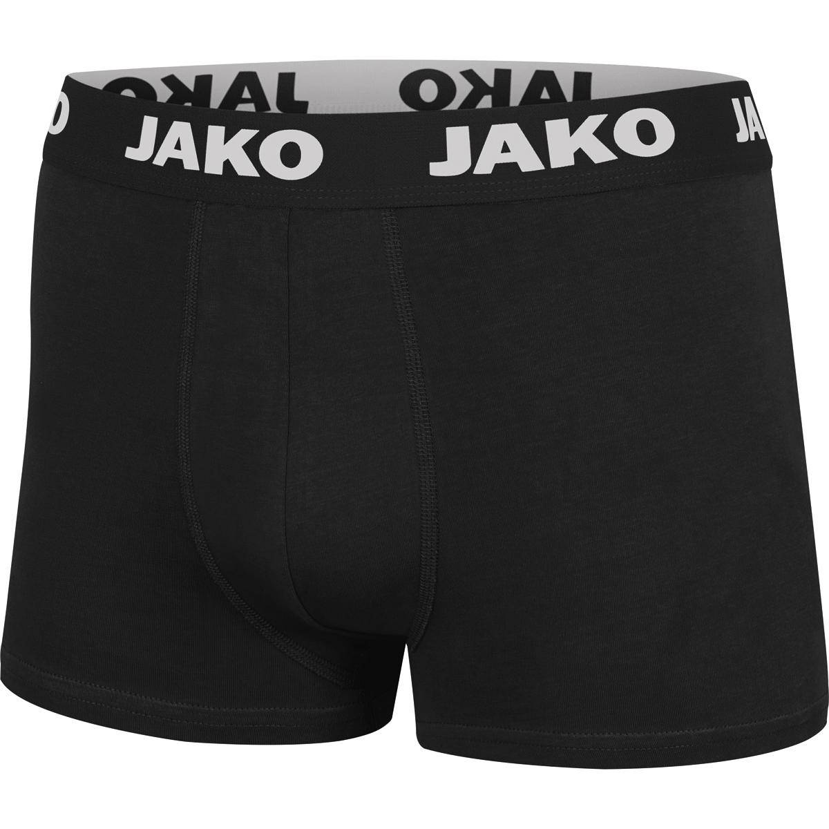 Jako Boxershort Basic 2er Pack Herren schwarz