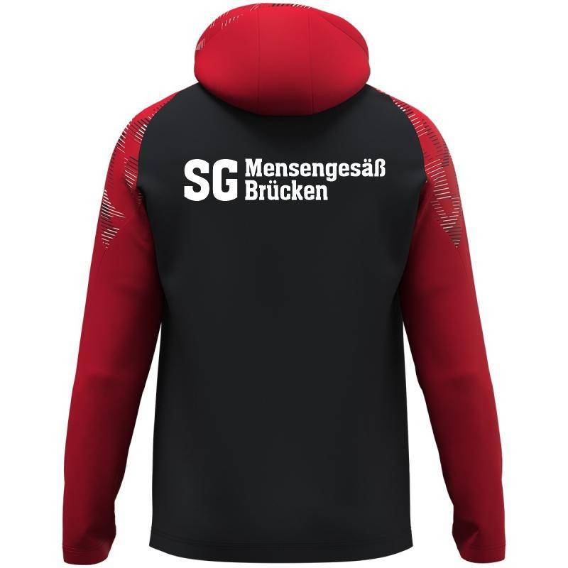 Jako Kapuzenjacke Sonic Kinder schwarz/rot SG Mensengesäß/Brücken