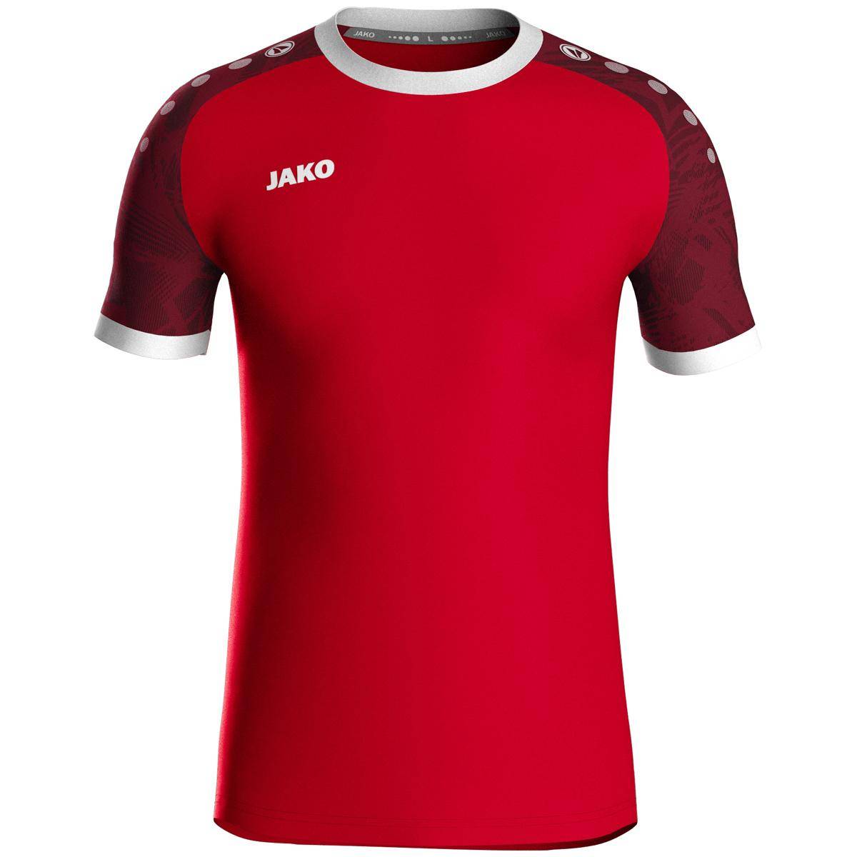 Jako Trikot Iconic KA Kinder sportrot/weinrot
