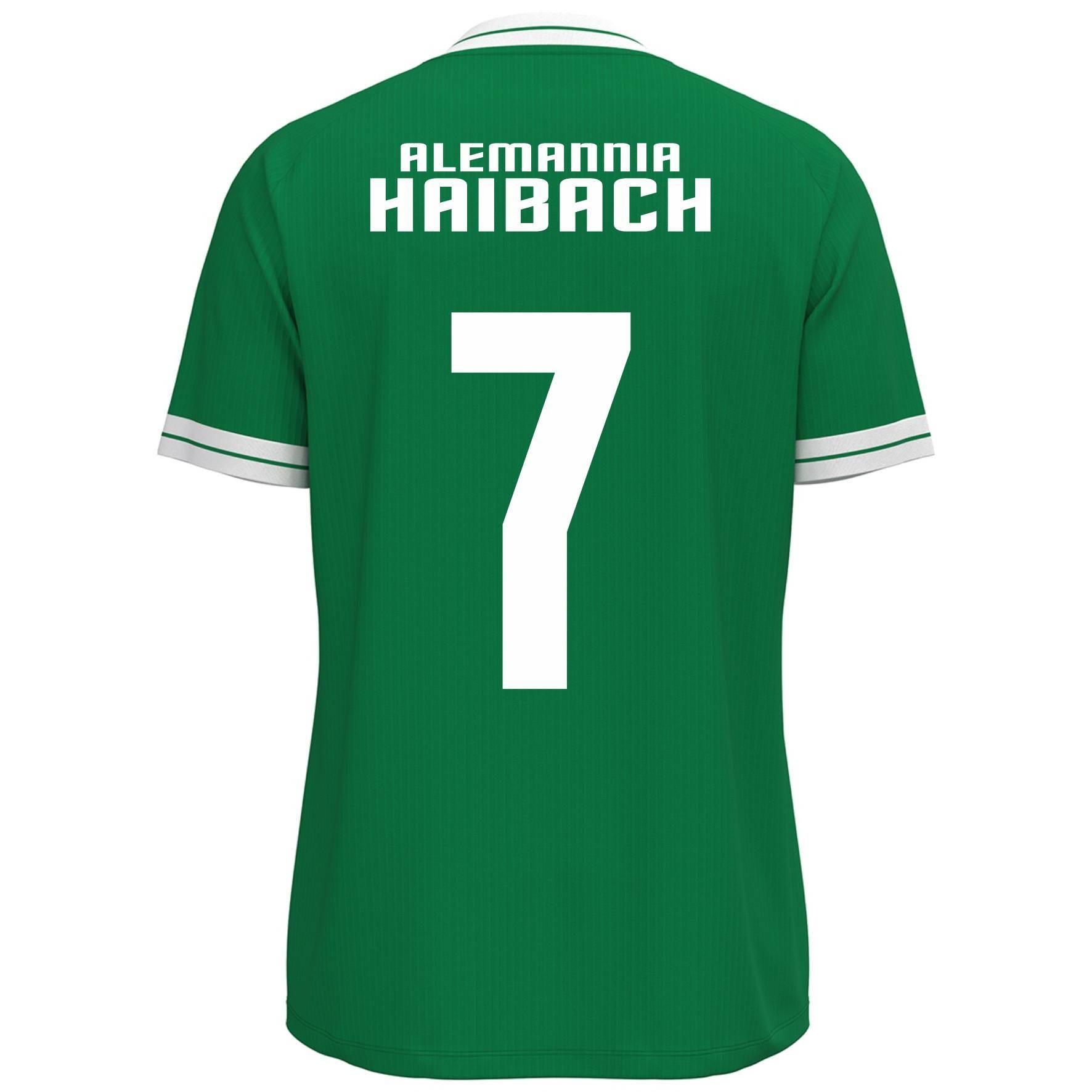 Home Trikot Retro Alemannia Haibach Zwote 26/27 grün