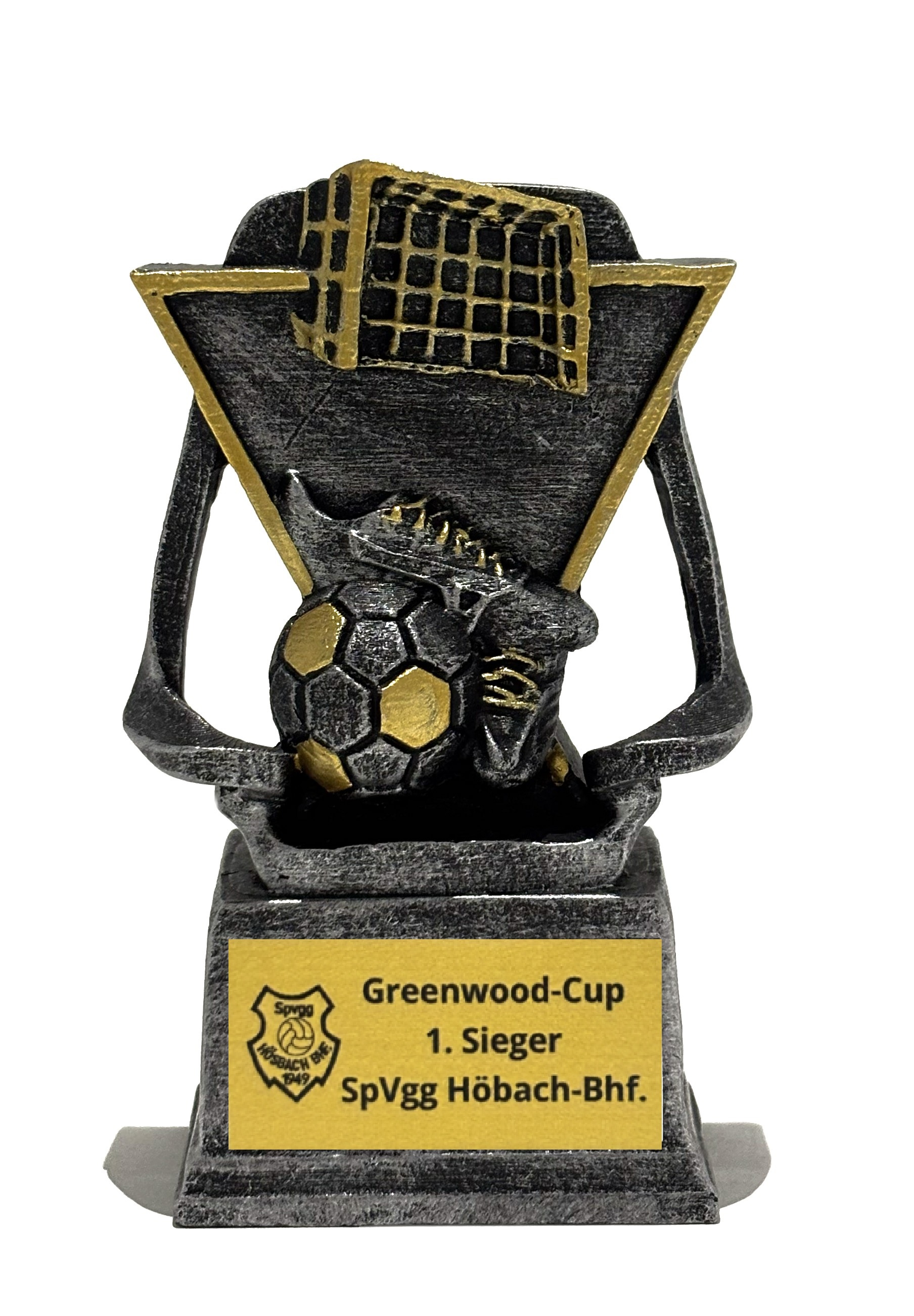 Minipokal Schubator silber/gold