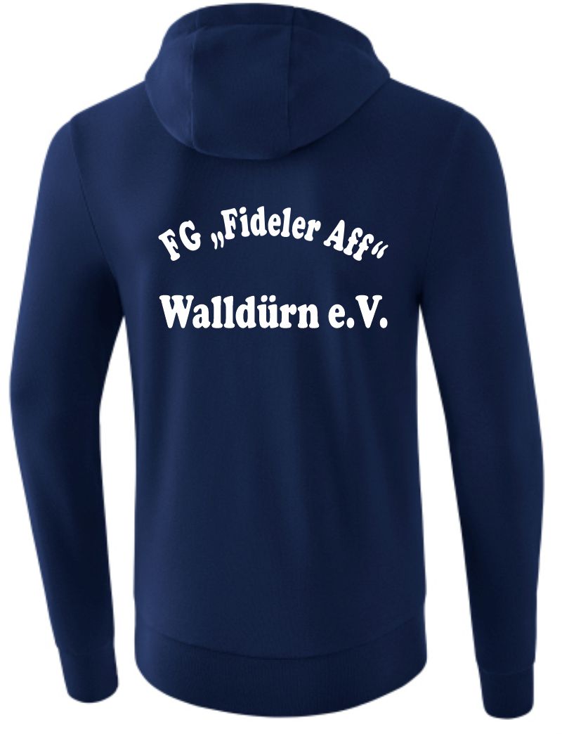 erima Kapuzenjacke Basic FG Fideler Aff navy
