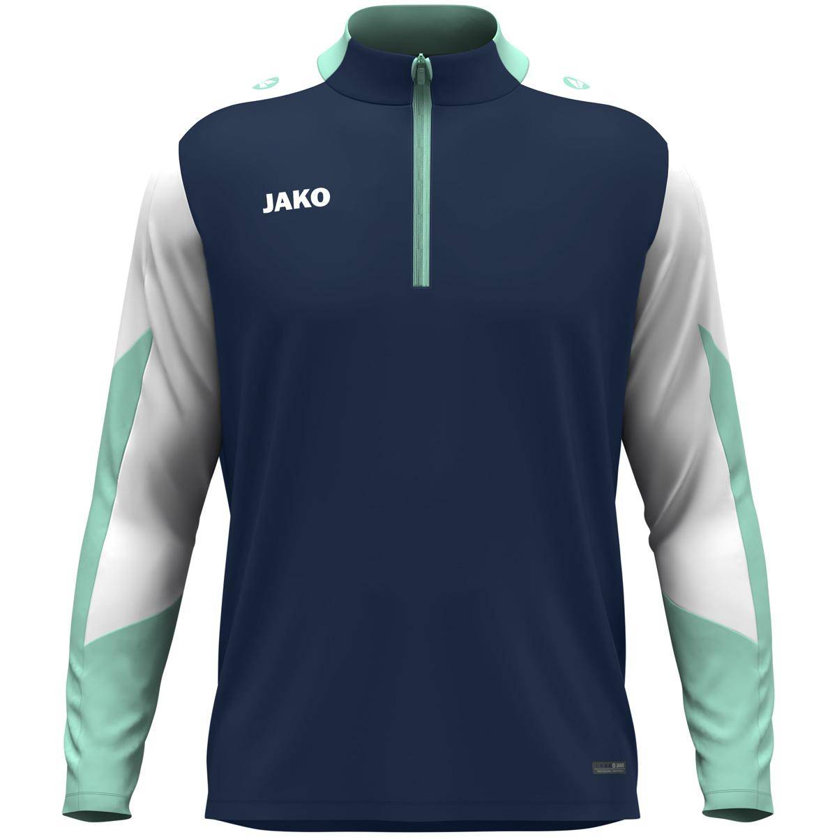 Jako Ziptop Dynamic Kinder marine/weiß/minze