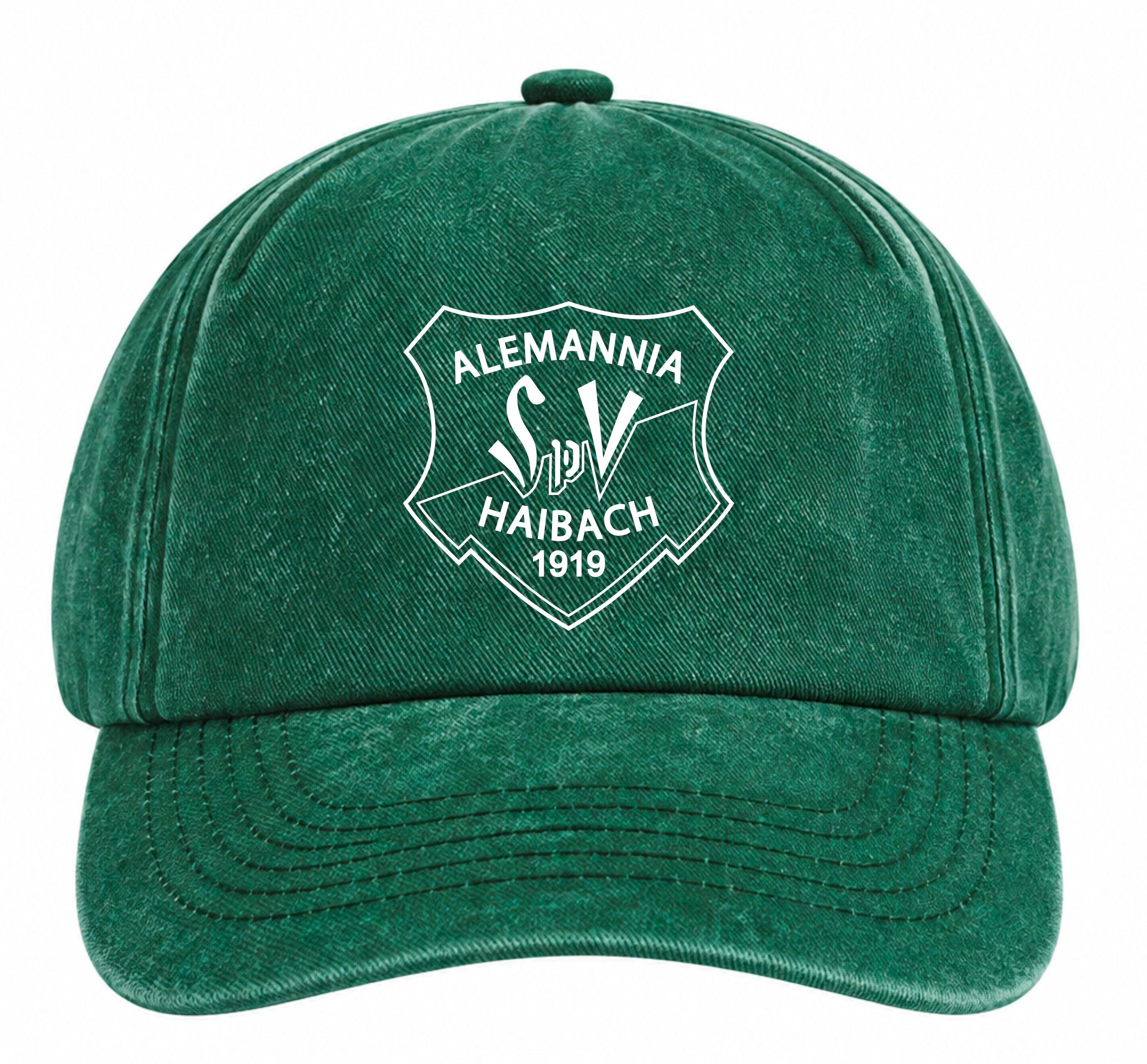 Alemannia Haibach Cap vintage grün