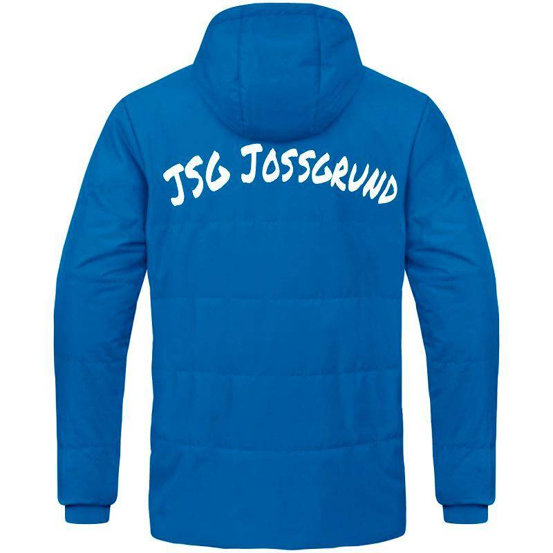 Coachjacke Team mit Kapuze Kinder JSG Jossgrund royal