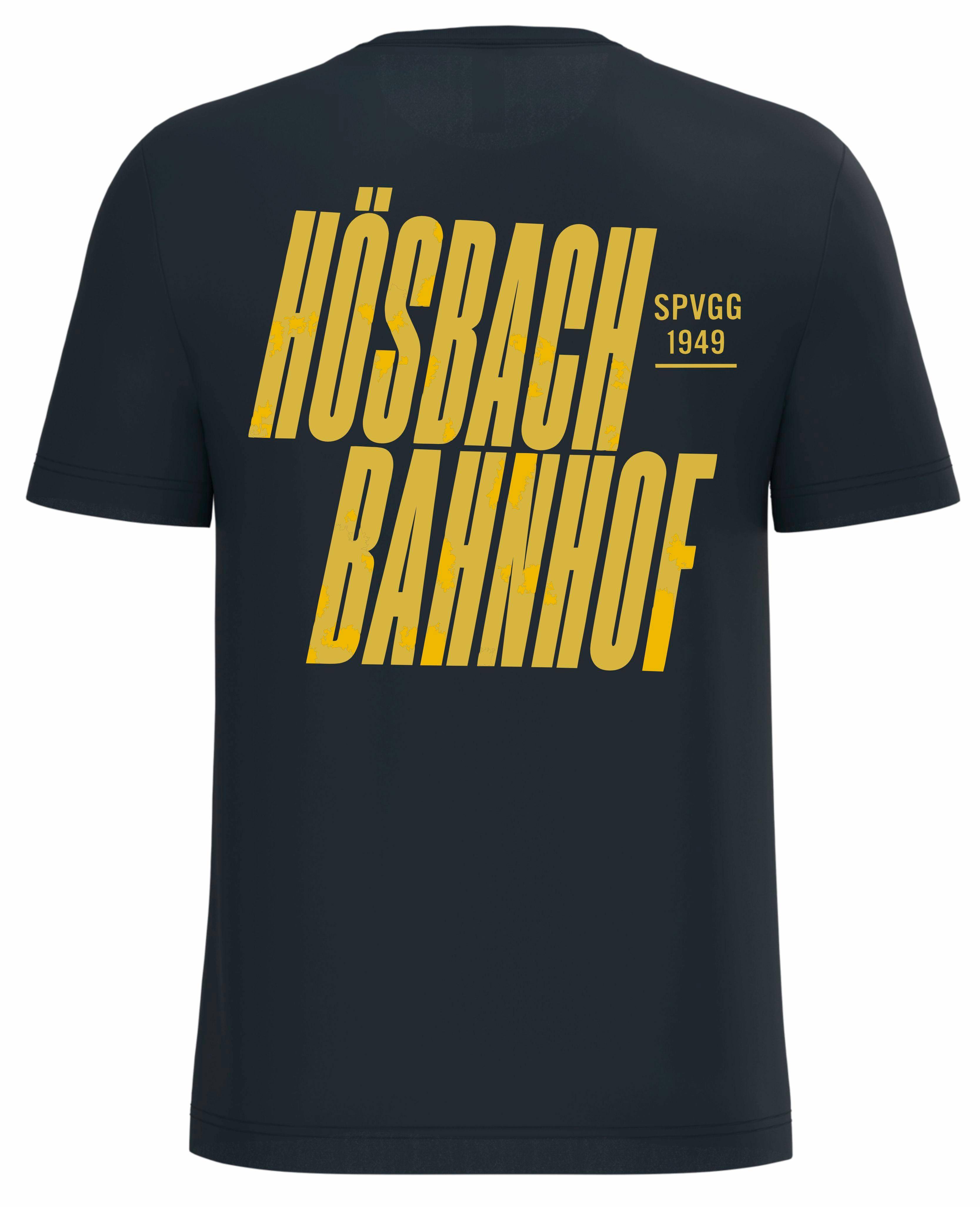 SpVgg T-Shirt Herren schwarz