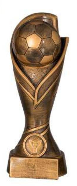 Fußballpokal Champion bronze