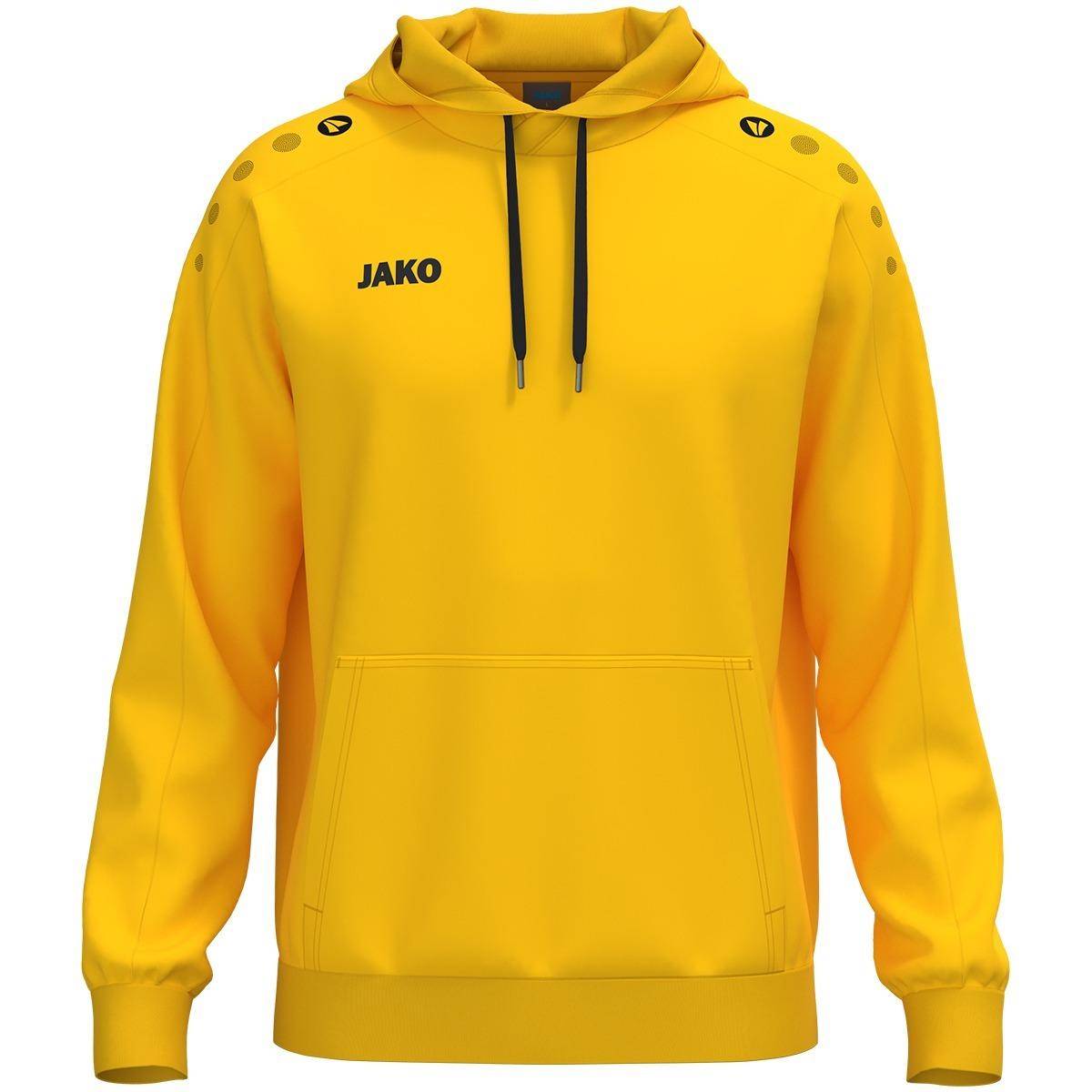 Jako Kapuzensweat One Cotton Kinder gelb
