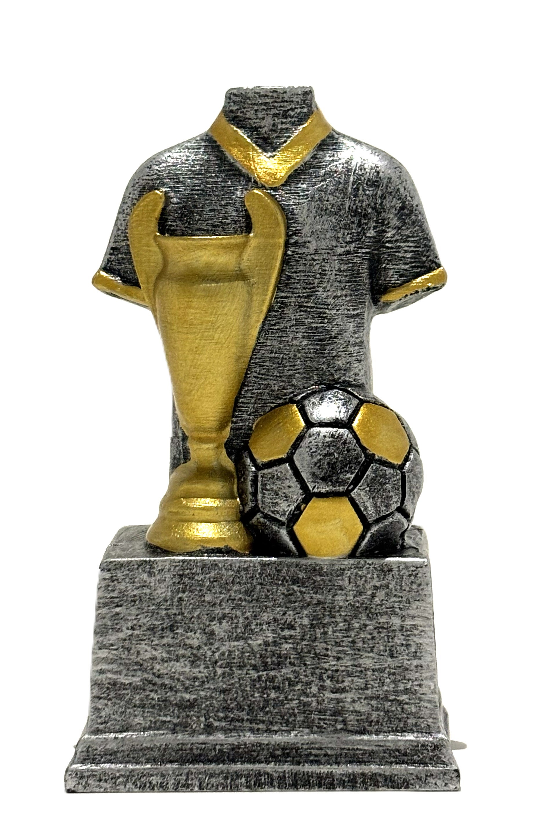 Minipokal Triballpo silber/gold