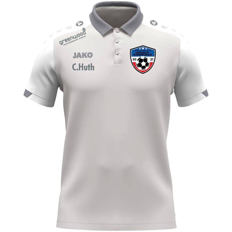 Jako Polo Dynamic SG Geiselbach-Schneppenbach Herren grau