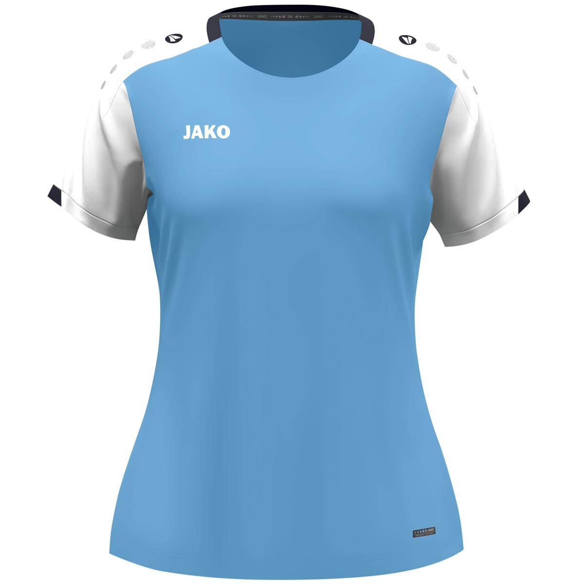 Jako T-Shirt Dynamic Damen skyblue/weiß/marine