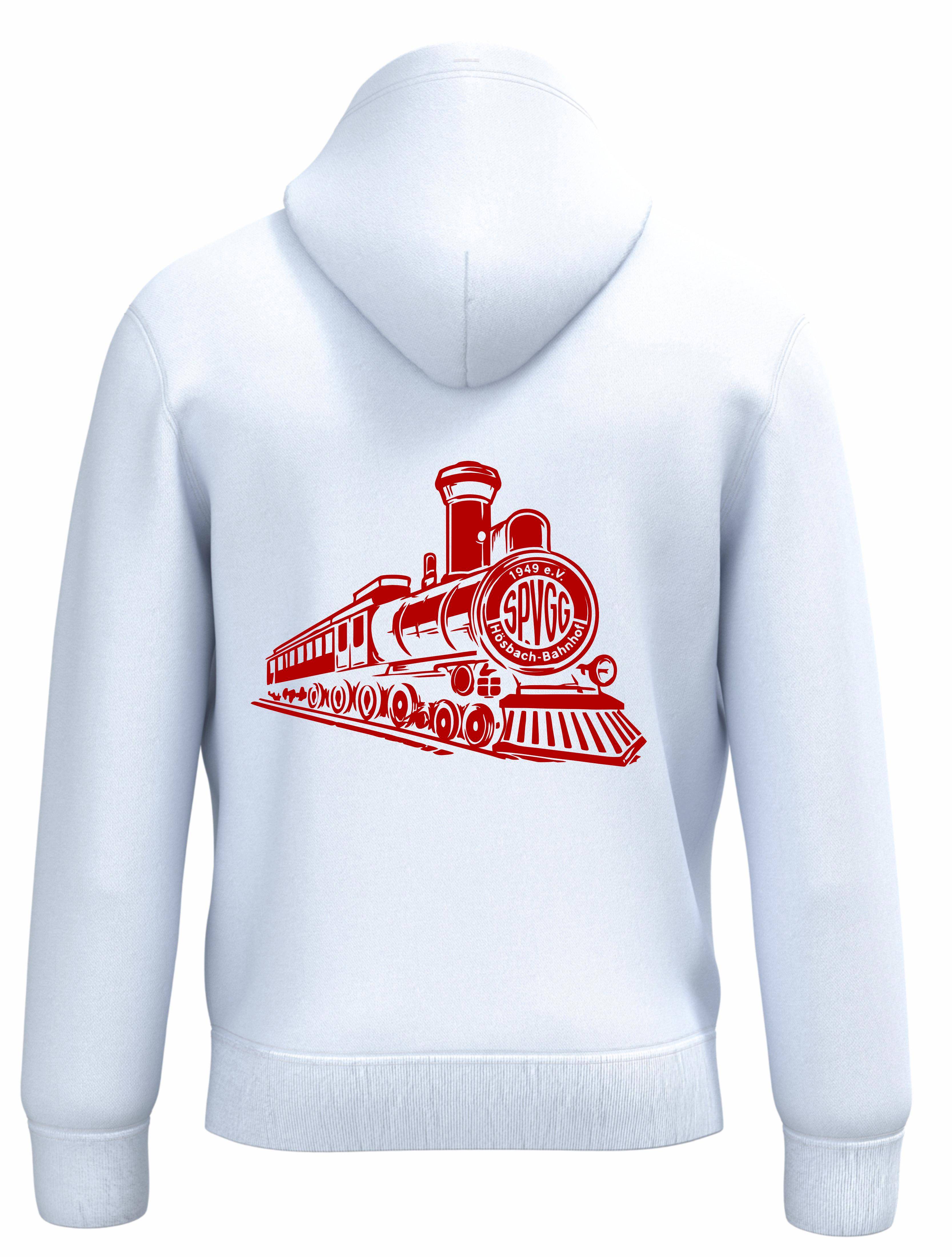 SpVgg Hoodie unisex weiß
