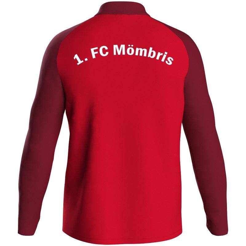 Jako Polyesterjacke Iconic Herren Mömbris rot/weinrot