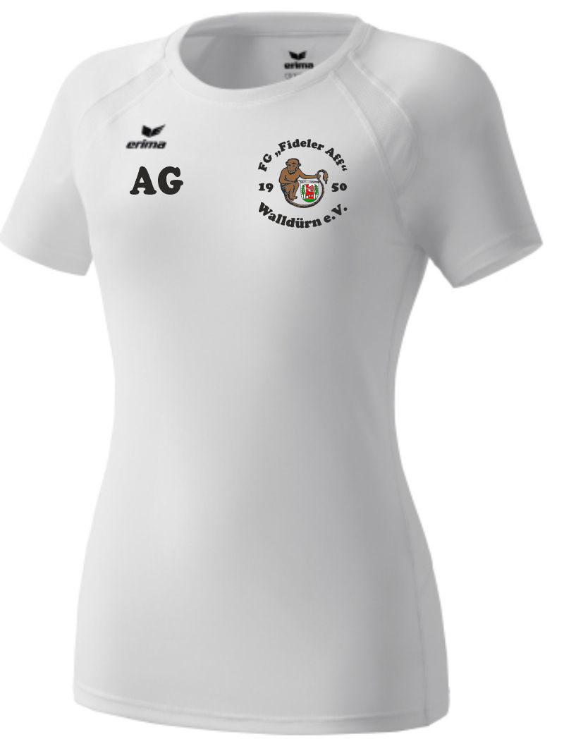 erima T-Shirt Performance Women FG Fideler Aff weiß