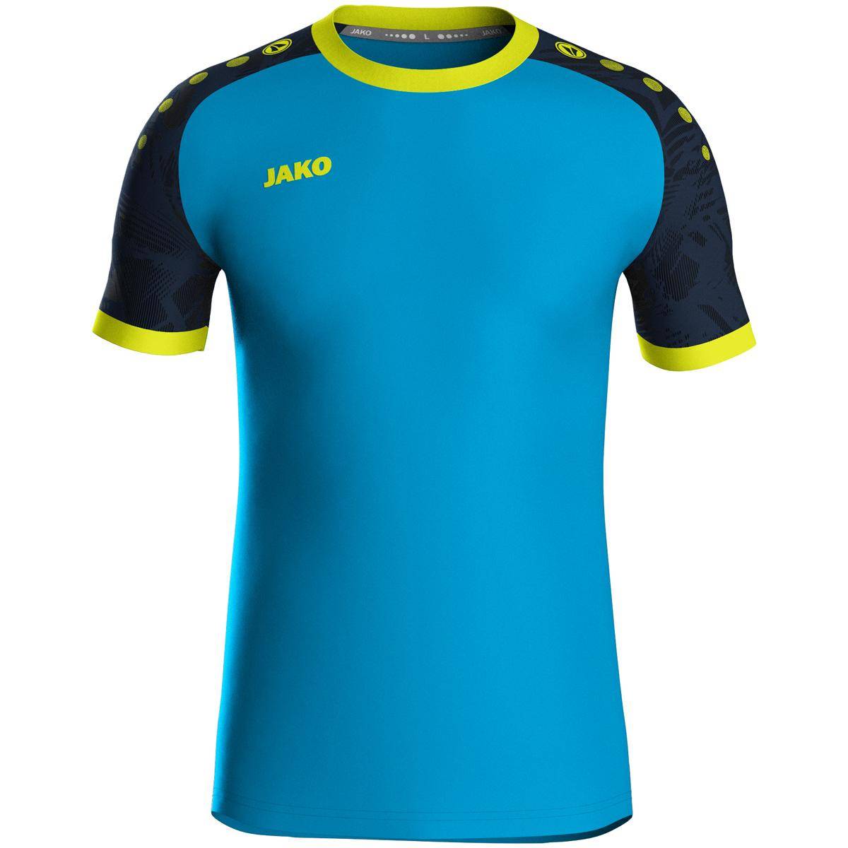 Jako Trikot Iconic KA Kinder jako blau/marine/neongelb