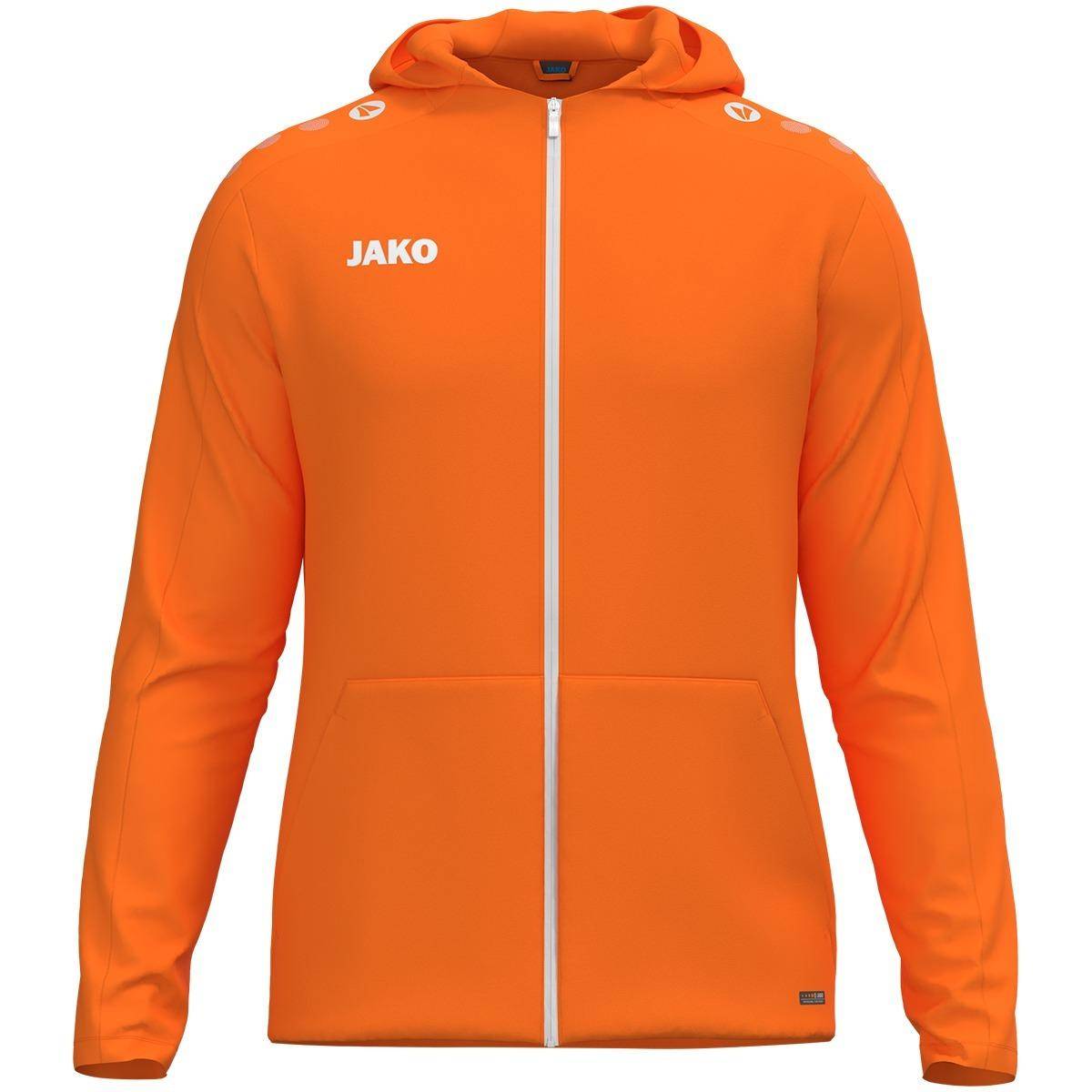 Jako Kapuzenjacke Light One Kinder neonorange