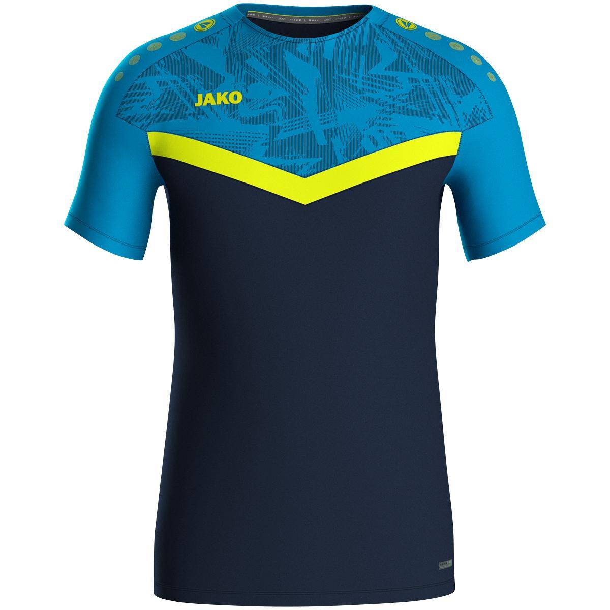 Jako T-Shirt Iconic Herren marine/jako blau/neongelb