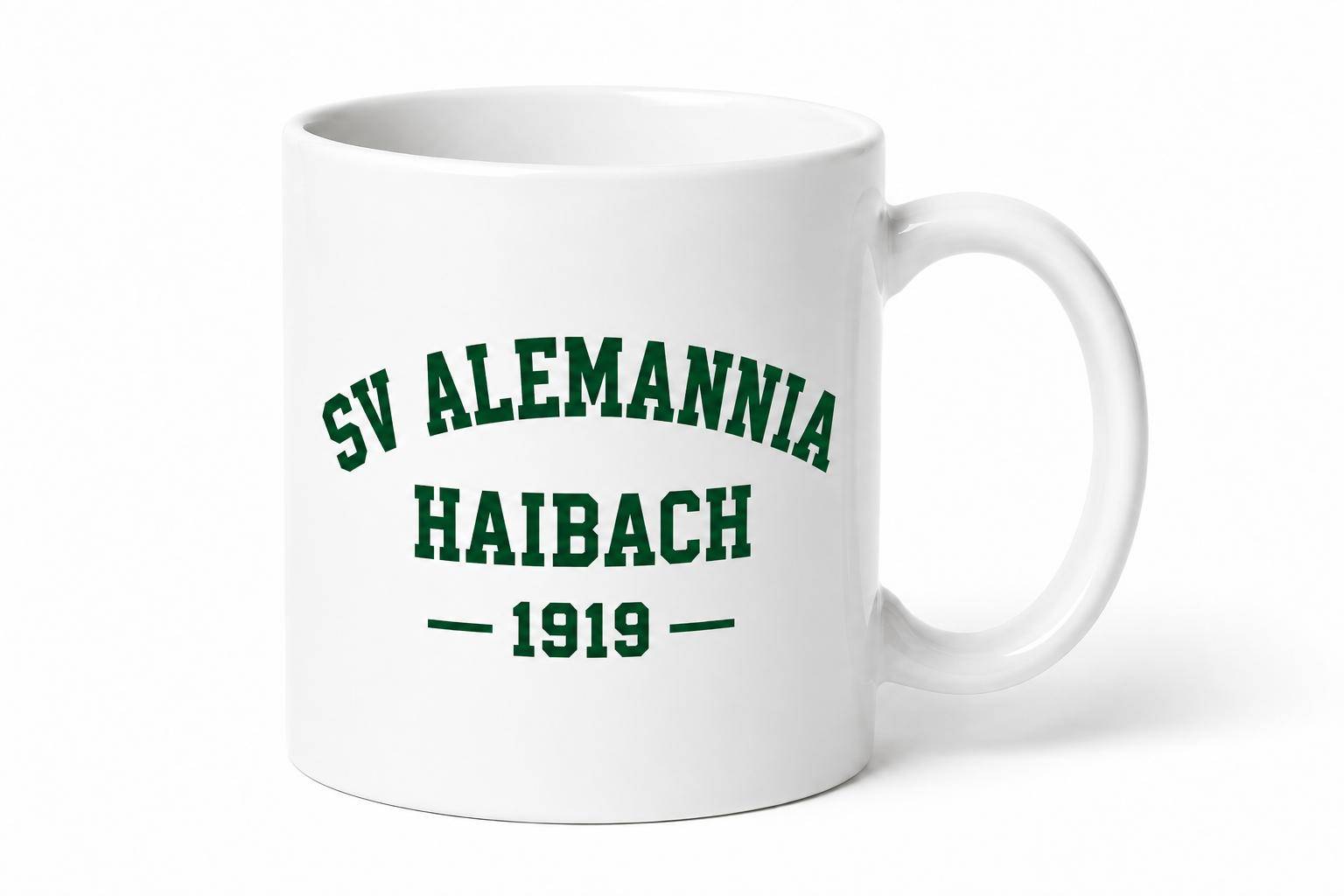 Alemannia Haibach Tasse