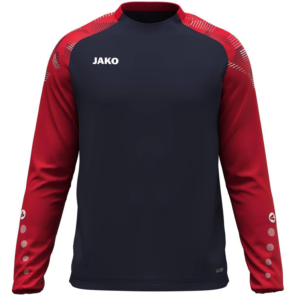 Jako Longsleeve Sonic Marine/rot