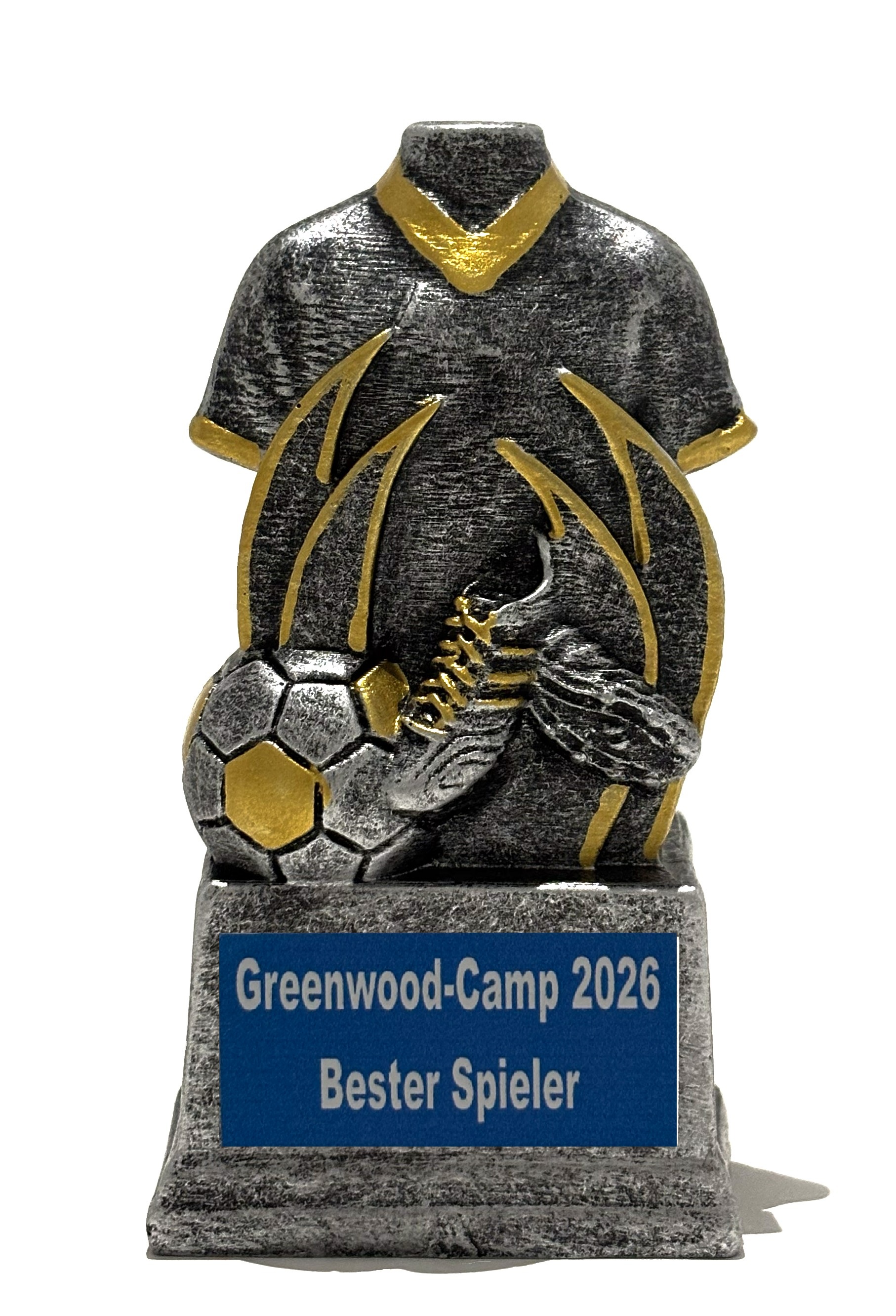 Minipokal Schutriba silber/gold