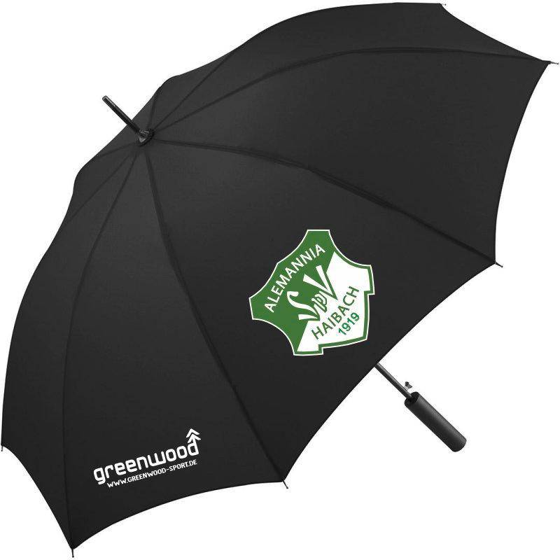 Regenschirm schwarz Alemannia Haibach
