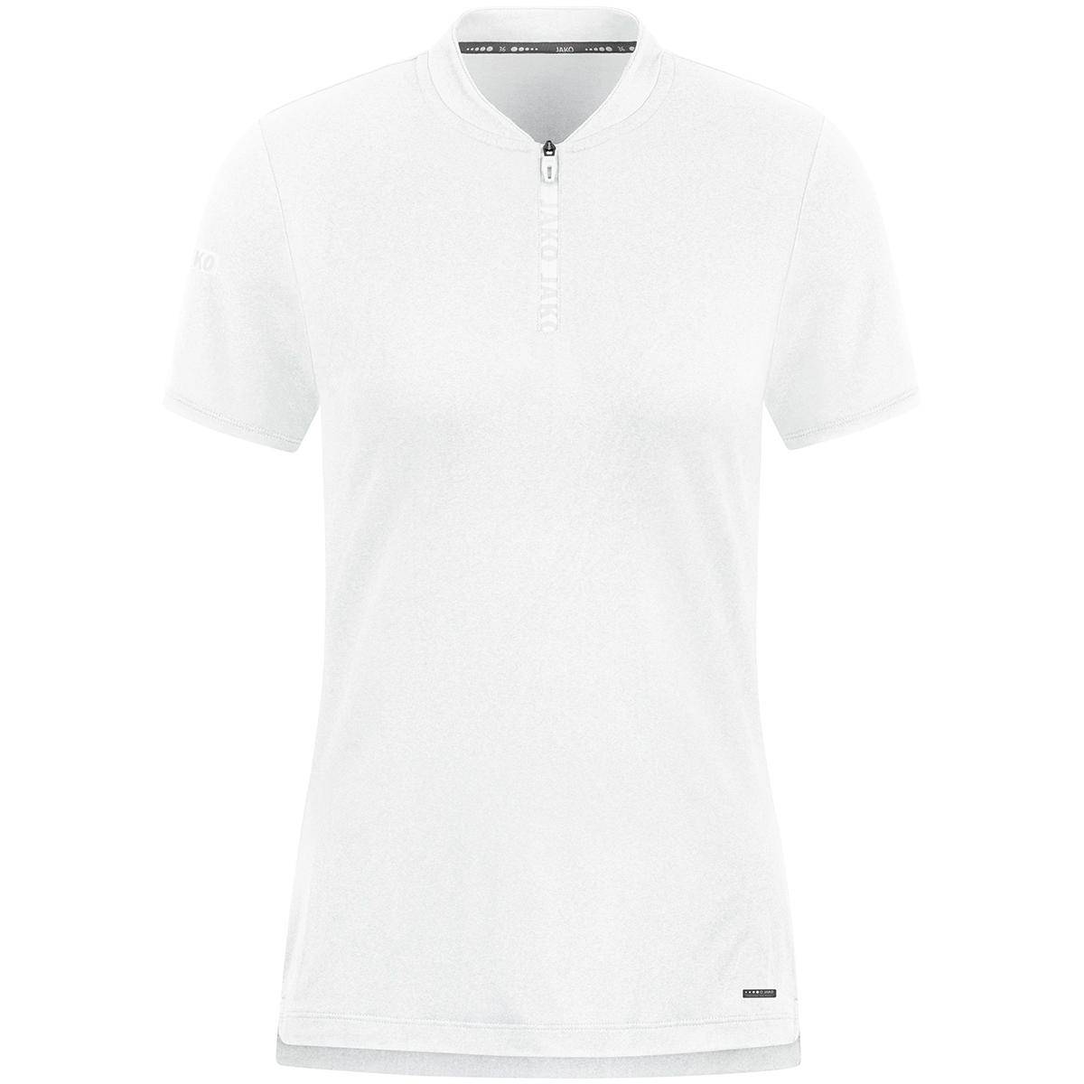 Jako Polo Pro Casual Damen weiß