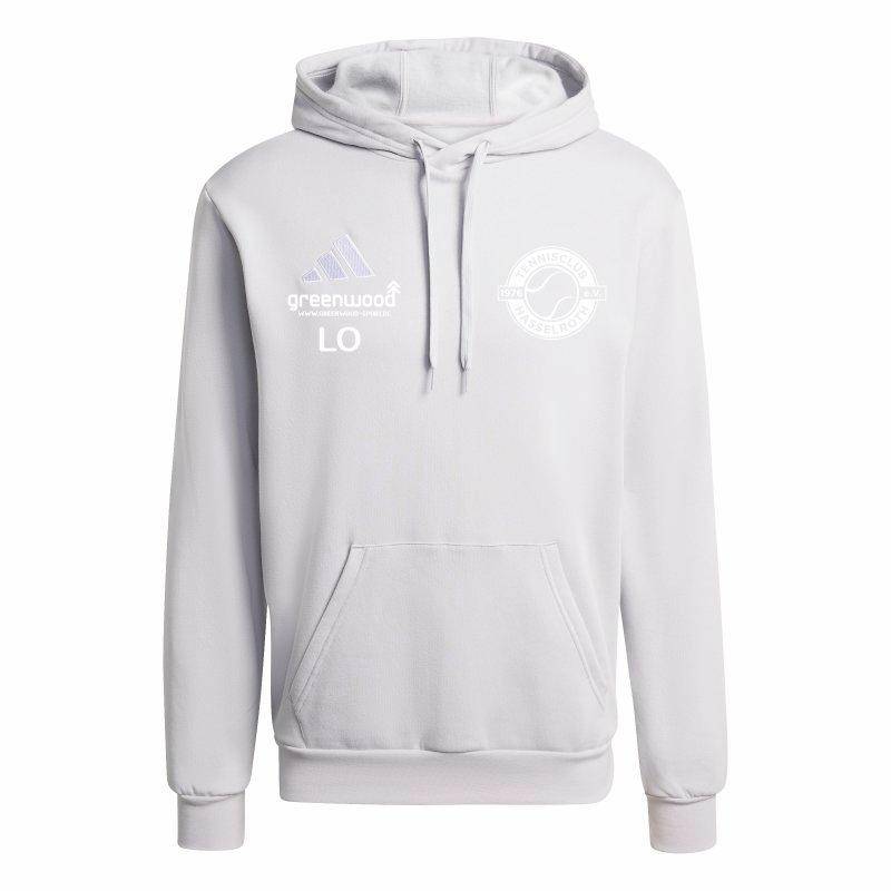 Hoody Ent26 TC Hasselroth Unisex hellgrau/weiß