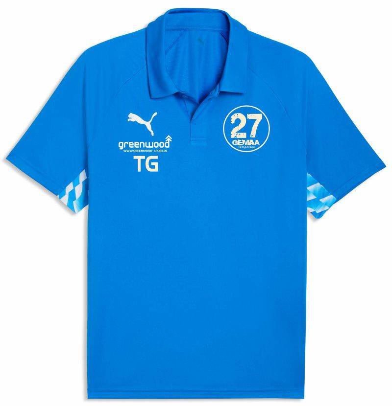 Puma teamLIGA26 Polo blau Gemaa