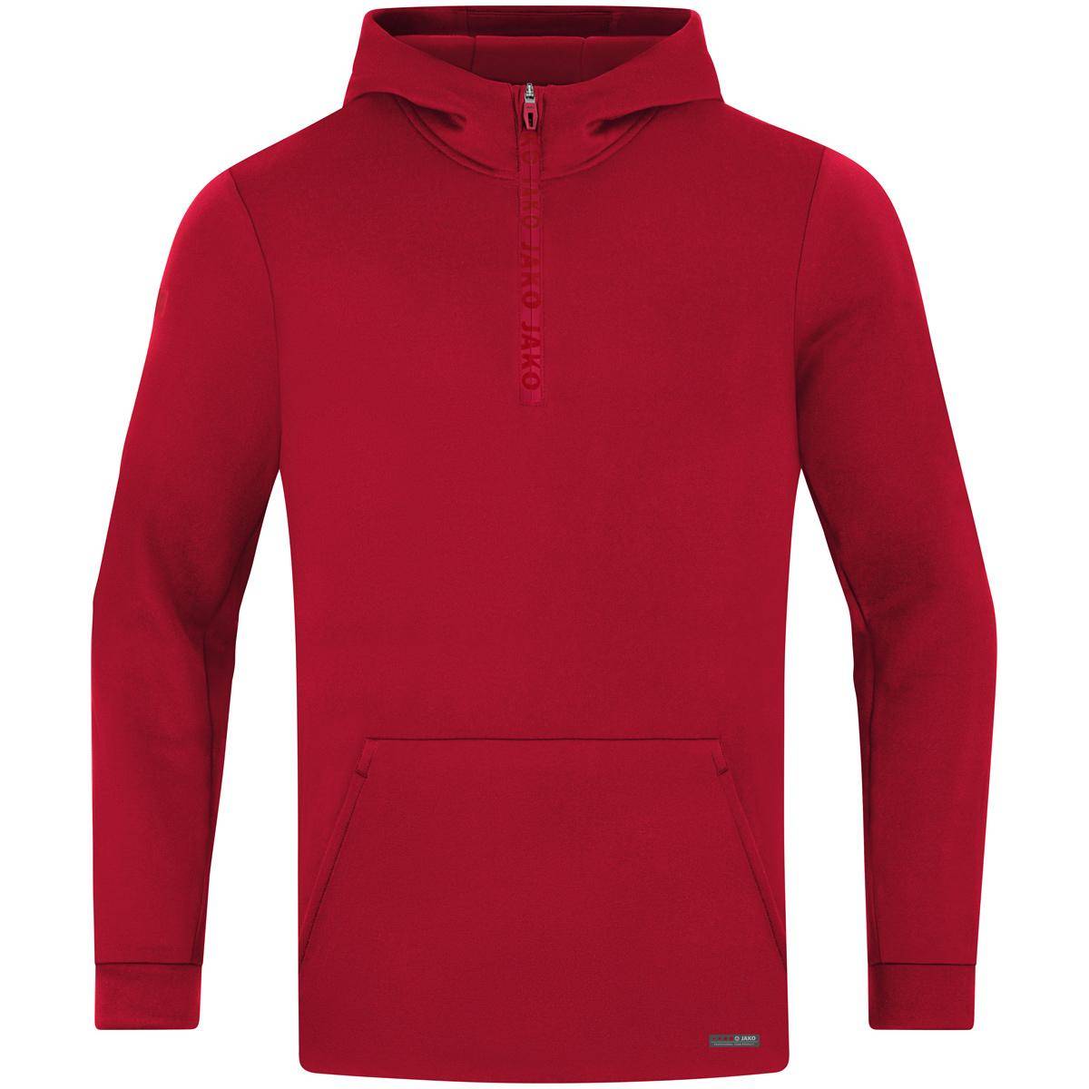 Jako Zip Hoodie Pro Casual Herren chili rot