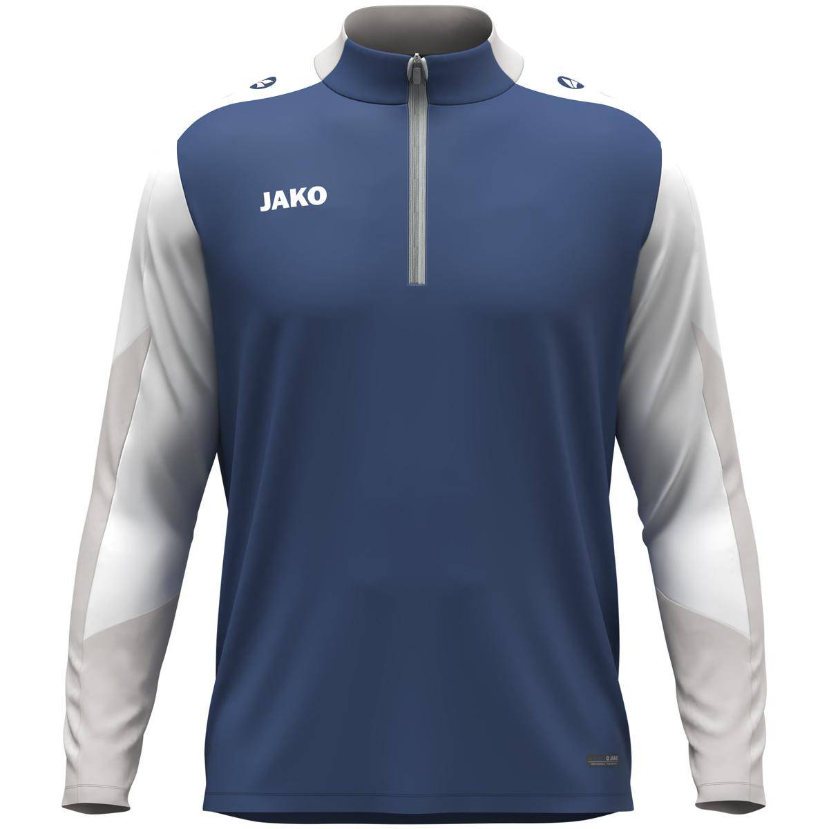 Jako Ziptop Dynamic Kinder nachtblau/weiß/hellgrau