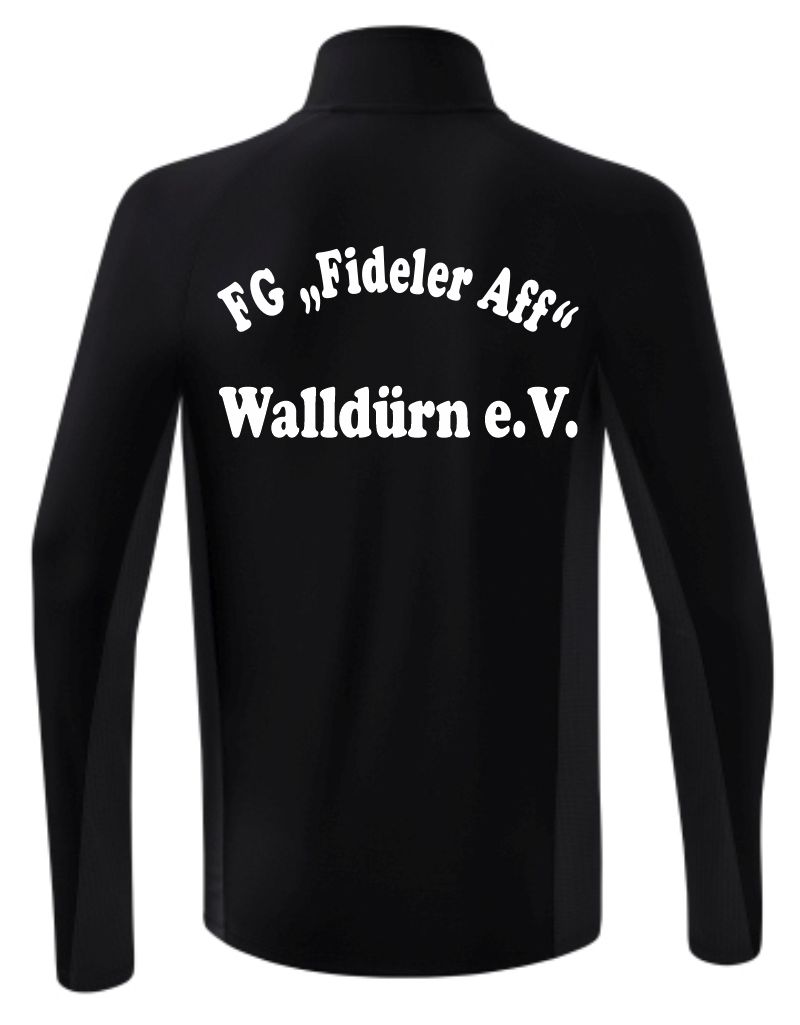 erima Trainingsjacke Kids FG Fideler Aff schwarz/weiß