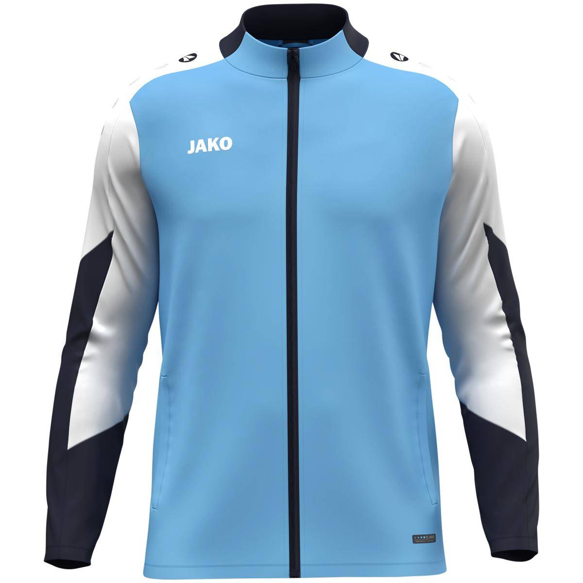 Jako Polyesterjacke Dynamic Herren skyblue/weiß/marine