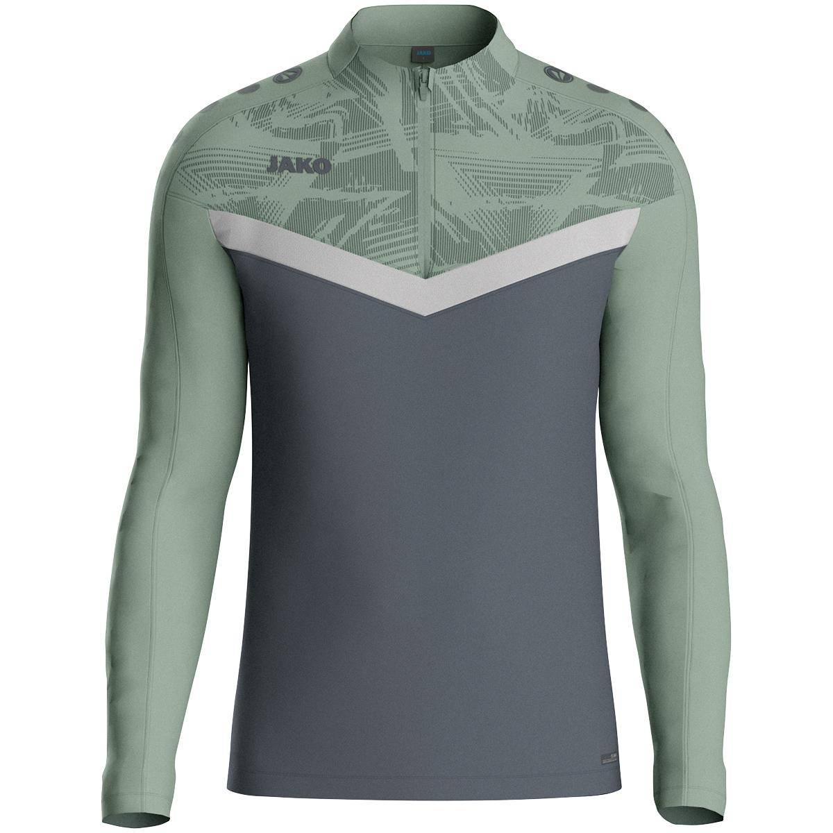 Jako Ziptop Iconic Kinder anthra light/mintgrün/ soft grey