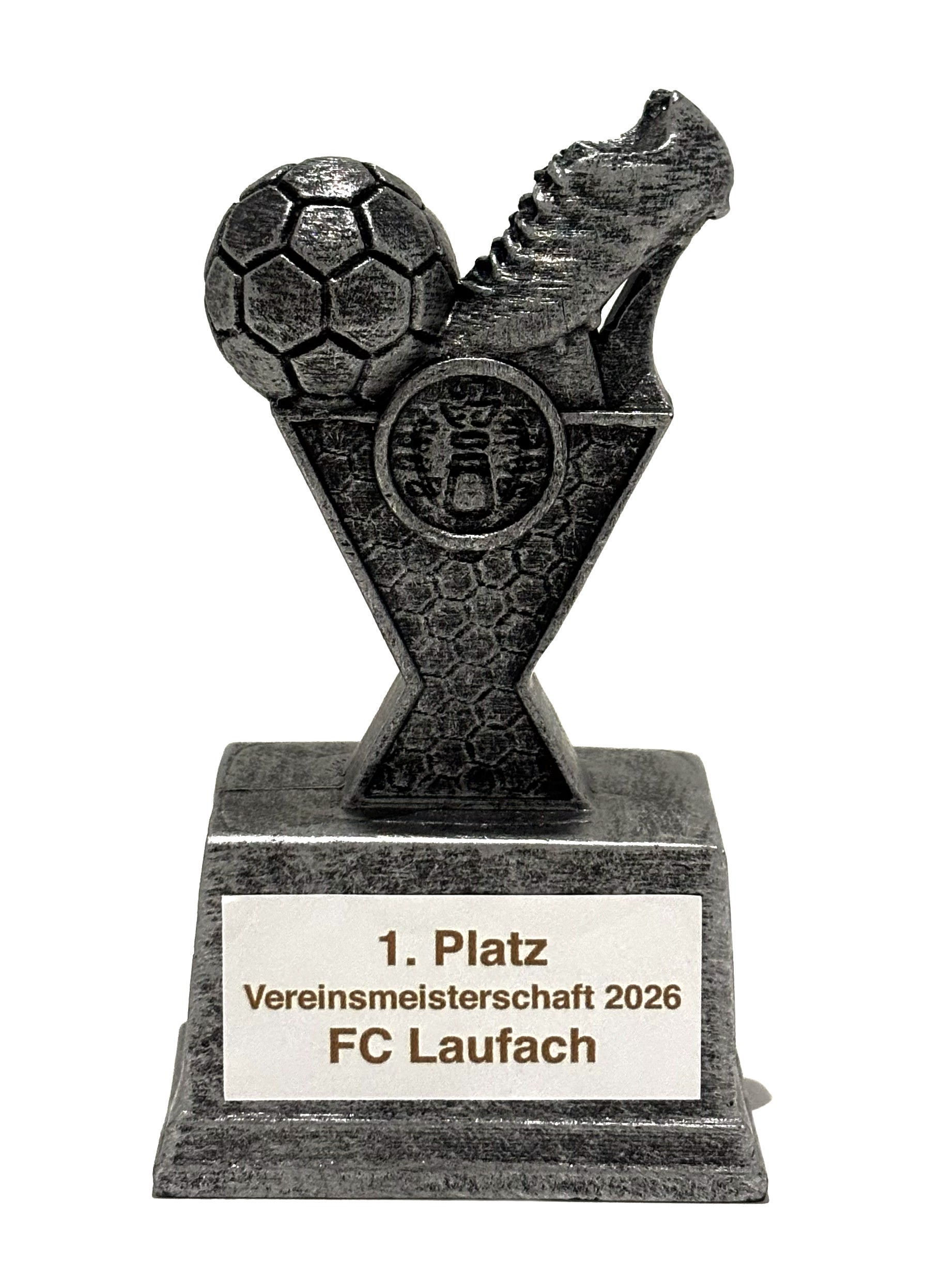 Minipokal Baschuhpo silber