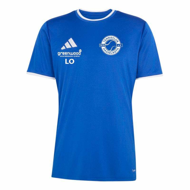 T-Shirt Ent26 TC Hasselroth Kinder royalblau/weiß