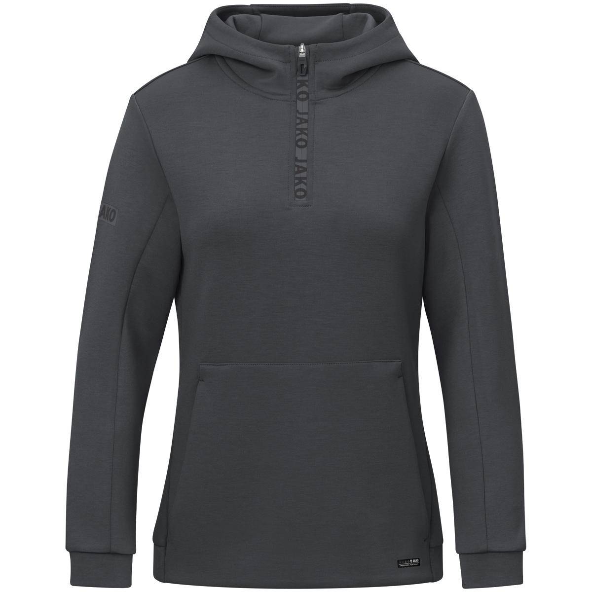 Jako Zip Hoodie Pro Casual Damen aschgrau