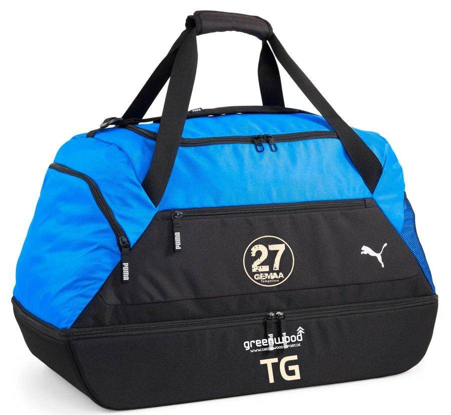 Puma teamGOAL Sporttasche mit Bodenfach blau Gemaa