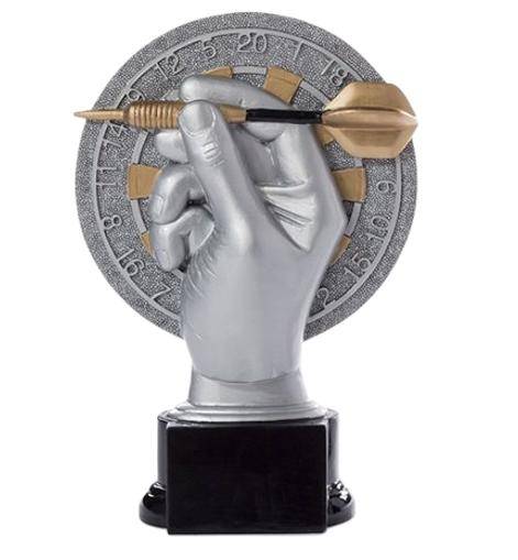 Pokal Bullseye silber