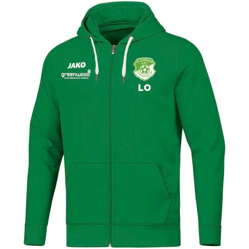 Kapuzenjacke Base Kinder SV Königstädten sportgrün Kapuzenjacke Base Kinder SV Königstädten sportgrün