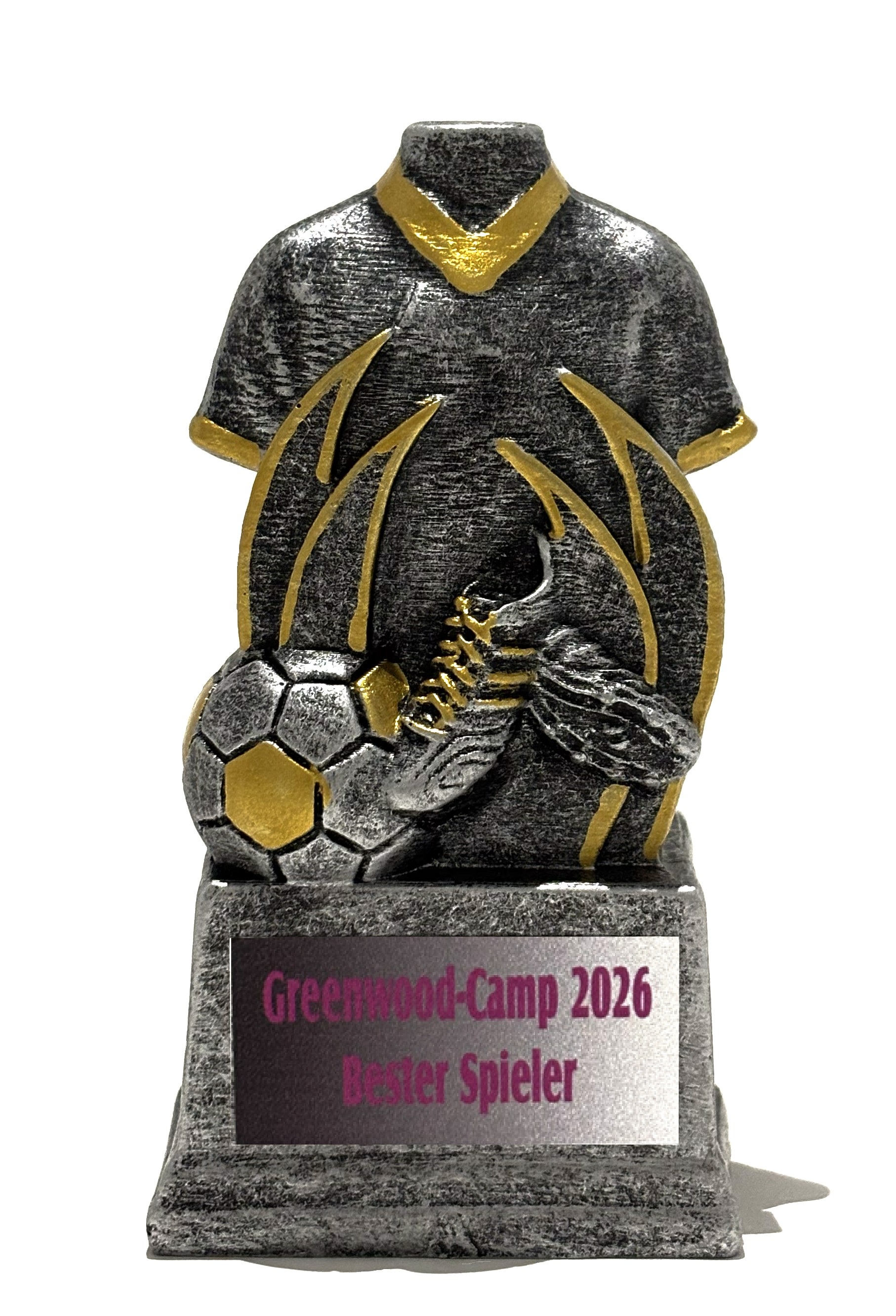 Minipokal Schutriba silber/gold