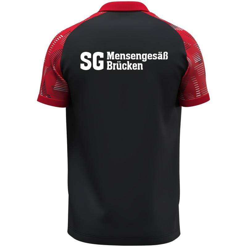Jako Polo Sonic Kinder schwarz/rot SG Mensengesäß/Brücken
