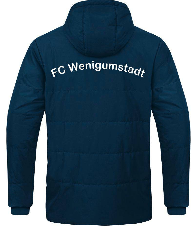Coachjacke Team Kinder FC Wenigumstadt marine
