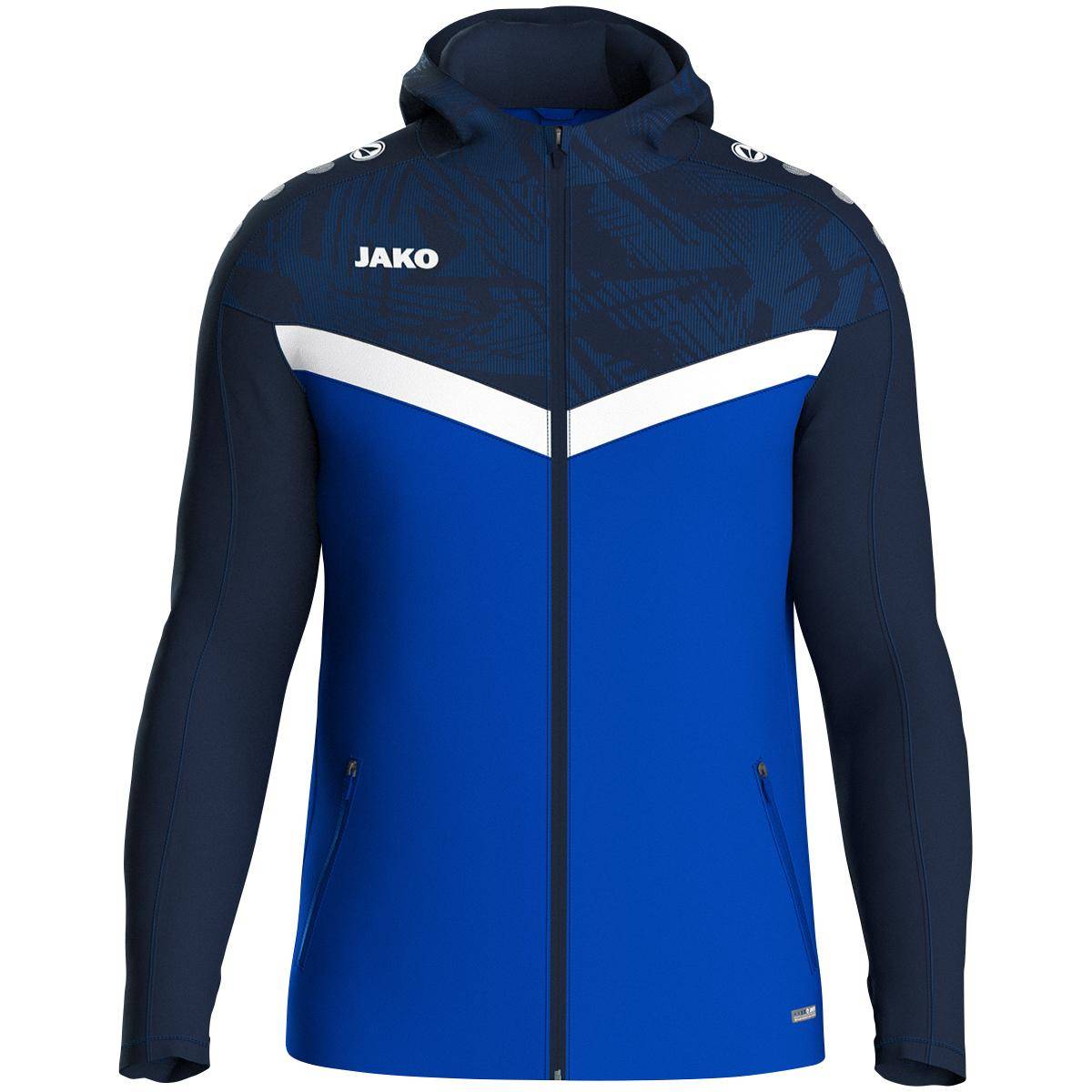 Jako Kapuzenjacke Iconic Kinder royal/marine