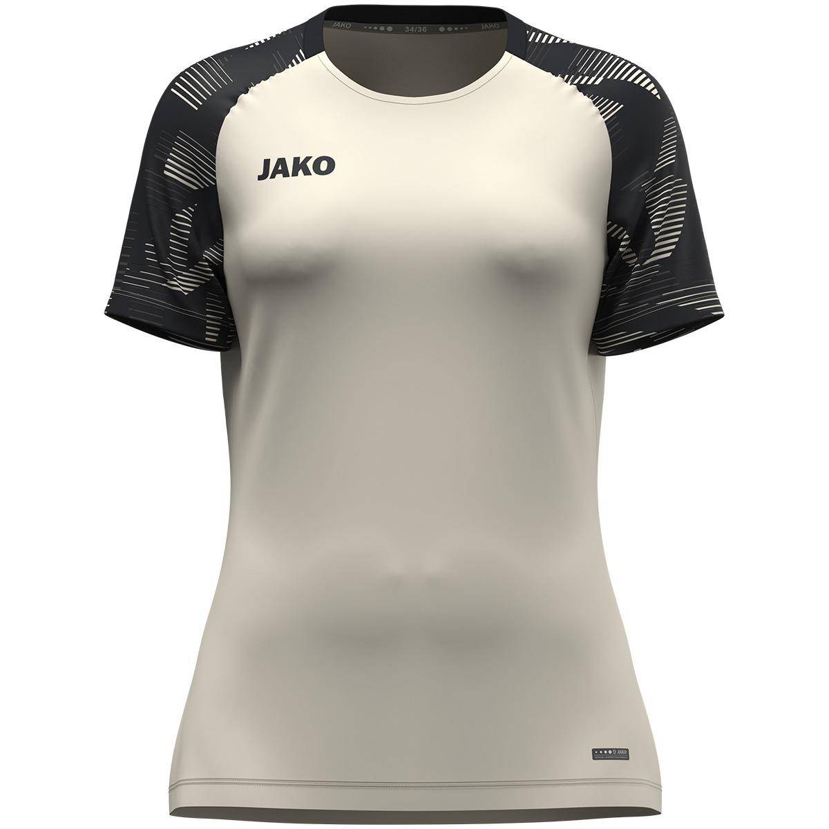 Jako T-Shirt Sonic Damen off white/schwarz