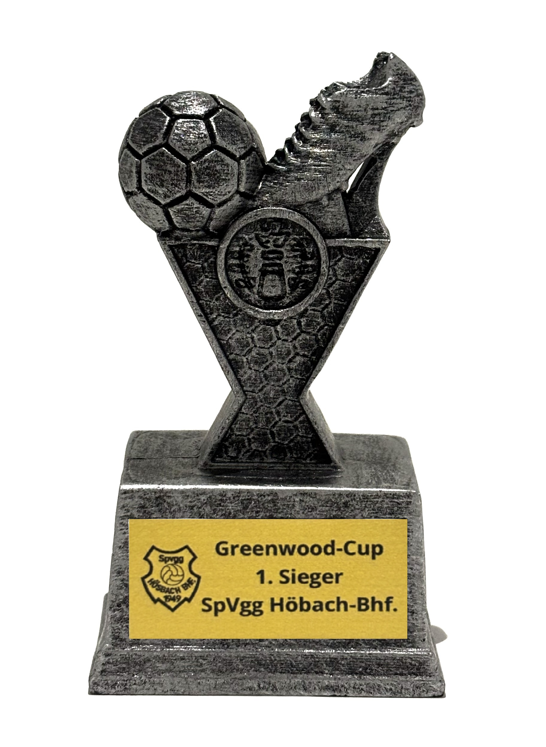 Minipokal Baschuhpo silber