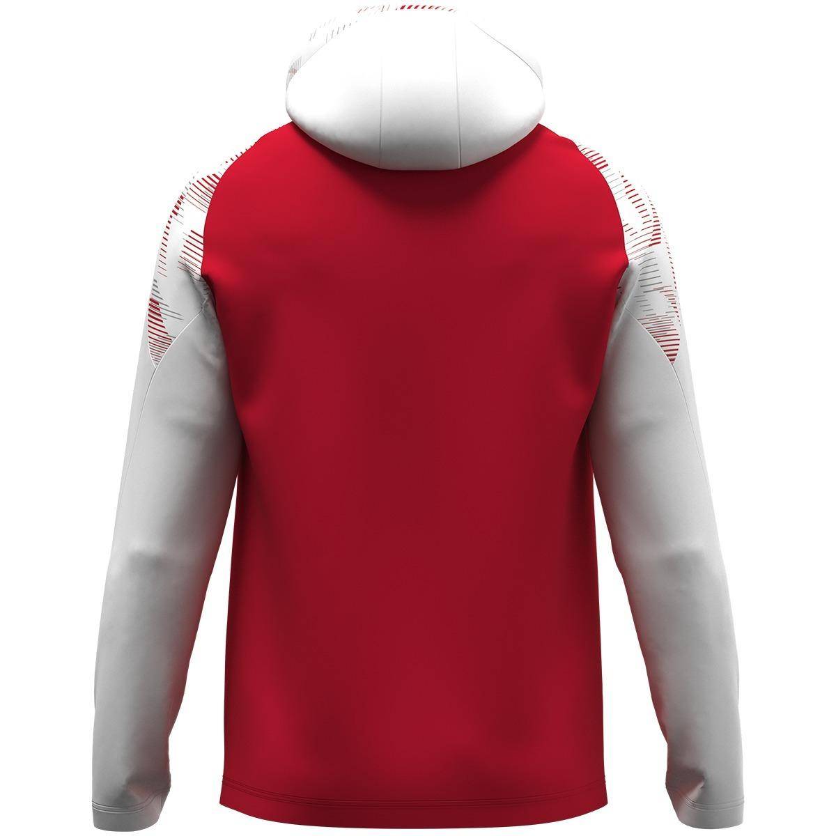 Jako Kapuzenjacke Sonic rot/weiß