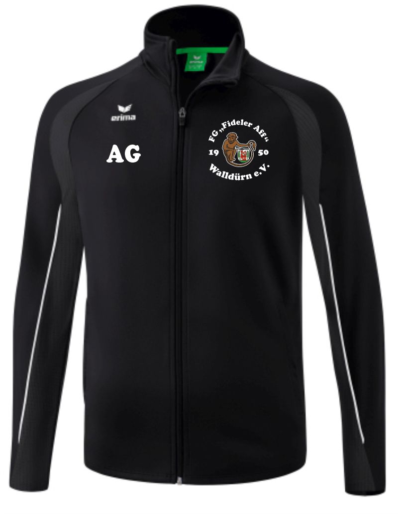 erima Trainingsjacke Kids FG Fideler Aff schwarz/weiß