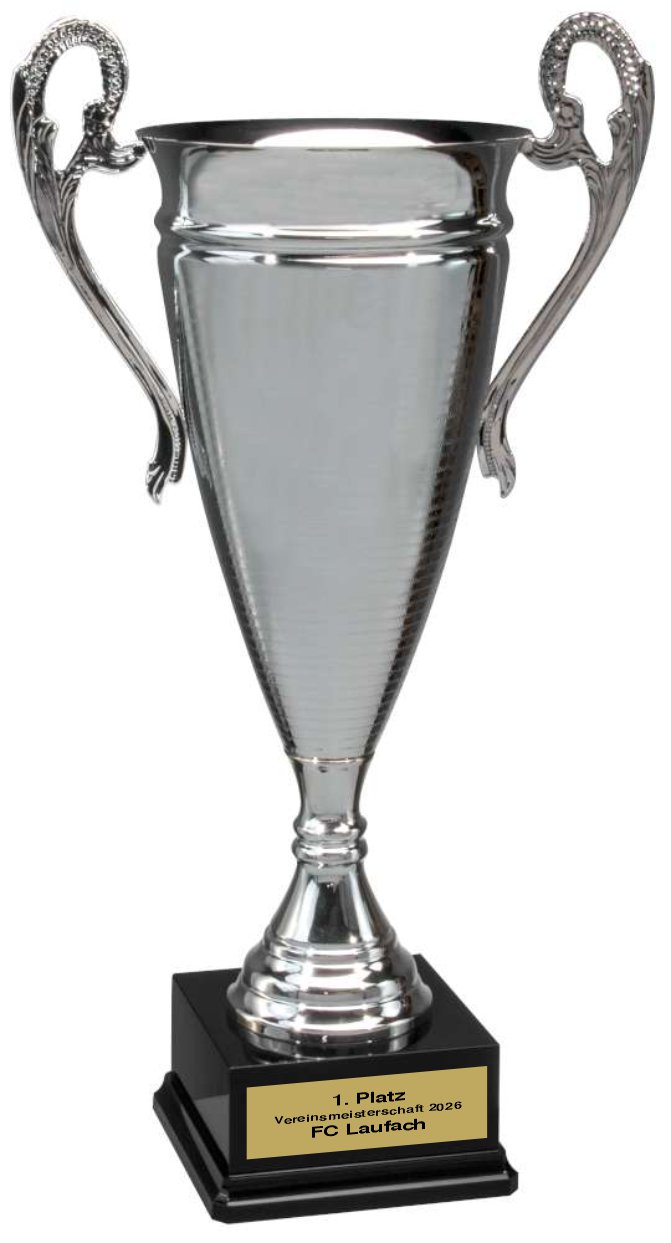 Pokal Victory Trophy silber